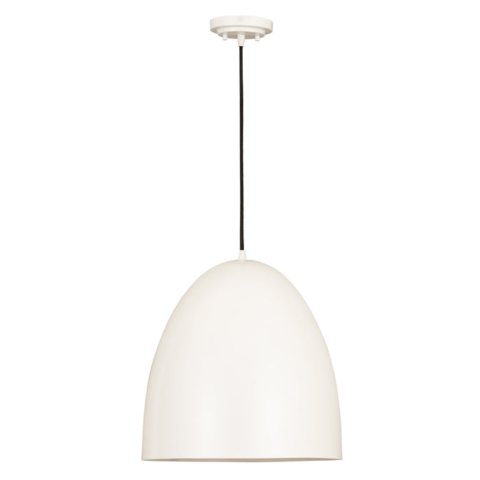 Z-Lite Z Studio Dome Matte White 3 Light Pendant 6012P19-SWH | theLightShop