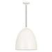 Z-Lite Z Studio Dome Matte White 3 Light Pendant 6012P19-SWH | theLightShop