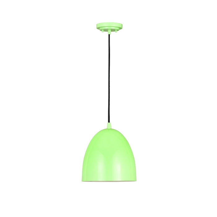 Z-Lite Z Studio Dome Mint 1 Light Pendant 6012P9-MIN | theLightShop