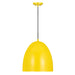Z-Lite Z Studio Dome Yellow 3 Light Pendant 6012P19-YEL | theLightShop