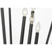 Z-Lite Talbot Black 4 Light Outdoor Post Mount Fixture 579PHXLXR-BK | theLightShop