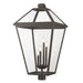 Z-Lite Talbot Oil Rubbed Bronze 4 Light Outdoor Post Mount Fixture 579PHXLXR-ORB | theLightShop