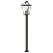 Z-Lite Talbot Oil Rubbed Bronze 4 Light Outdoor Post Mounted Fixture 579PHXLXS-536P-ORB | theLightShop