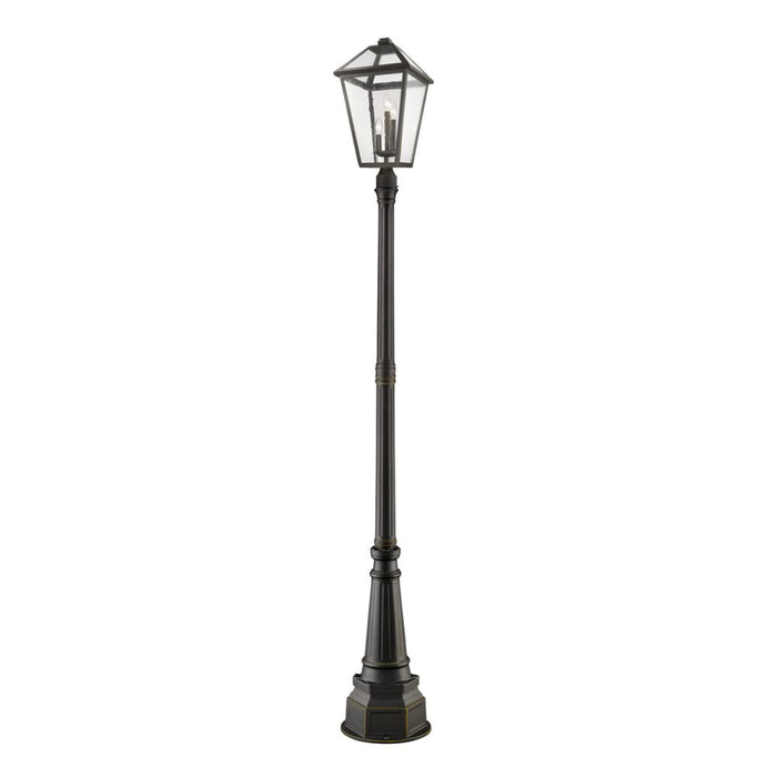 Z-Lite Talbot Rubbed Bronze Outdoor Post Mounted Fixture 579PHXLR-564P-ORB | theLightShop
