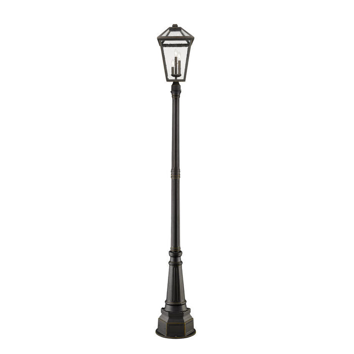 Z-Lite Talbot Rubbed Bronze Outdoor Post Mounted Fixture 579PHXLR-564P-ORB | theLightShop