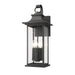 Z-Lite Tiberius 4 Light Outdoor Wall Light - Black