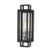 Z-Lite Titania Black Brushed Nickel Wall Sconce 454-1S-BK-BN | theLightShop