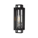 Z-Lite Titania Black Chrome Wall Sconce 454-1S-BK-CH | theLightShop