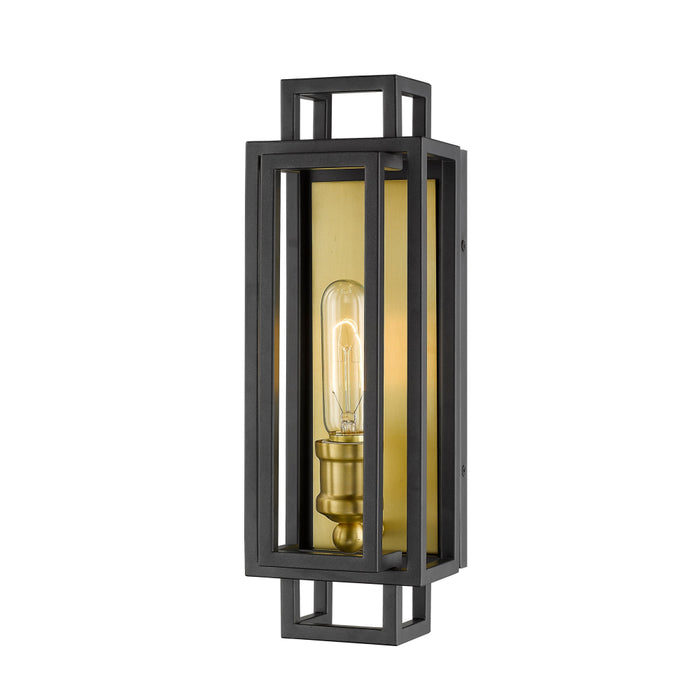 Z-Lite Titania Bronze Olde Brass Wall Sconce 454-1S-BRZ-OBR | theLightShop