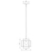 Z-Lite Titania Matte Black 1 Light Mini-Pendant 454MP-MB | theLightShop