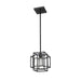 Z-Lite Titania Matte Black 1 Light Mini-Pendant 454MP-MB | theLightShop