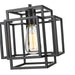 Z-Lite Titania Matte Black 1 Light Mini-Pendant 454MP-MB | theLightShop
