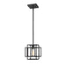 Z-Lite Titania Matte Black 1 Light Mini-Pendant 454MP-MB | theLightShop