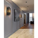 Z-Lite Titania Matte Black 1 Light Wall Sconce 454-1S-MB | theLightShop
