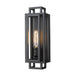 Z-Lite Titania Matte Black 1 Light Wall Sconce 454-1S-MB | theLightShop