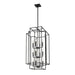 Z-Lite Titania Matte Black 12 Light Pendant 454-42MB | theLightShop