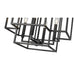 Z-Lite Titania Matte Black 4 Light Pendant 454-18MB | theLightShop