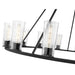 Z-Lite Titus Chandelier Matte Black 15 Light 826-15MB | theLightShop