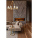 Z-Lite Titus Chandelier Modern Gold 10 Light 826-10MGLD | theLightShop
