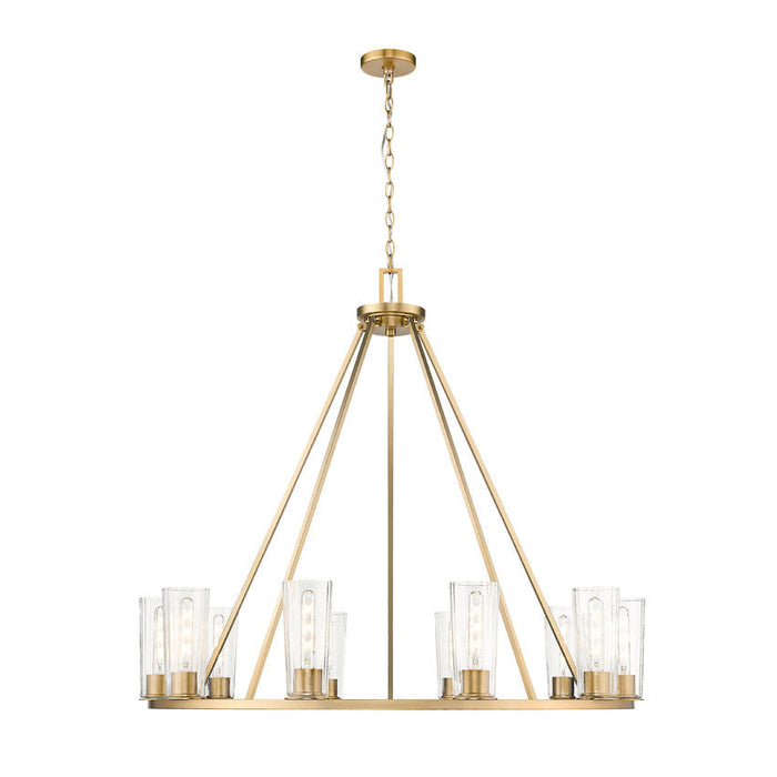 Z-Lite Titus Chandelier Modern Gold 10 Light 826-10MGLD | theLightShop