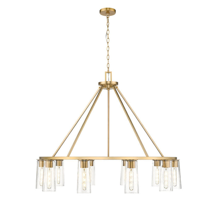 Z-Lite Titus Chandelier Modern Gold 10 Light 826-10MGLD | theLightShop