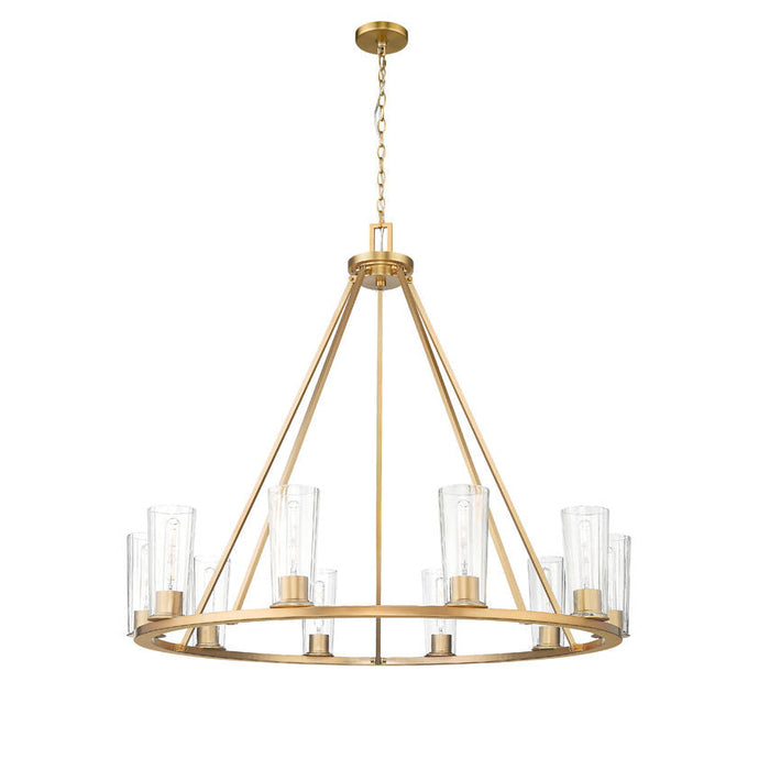 Z-Lite Titus Chandelier Modern Gold 10 Light 826-10MGLD | theLightShop