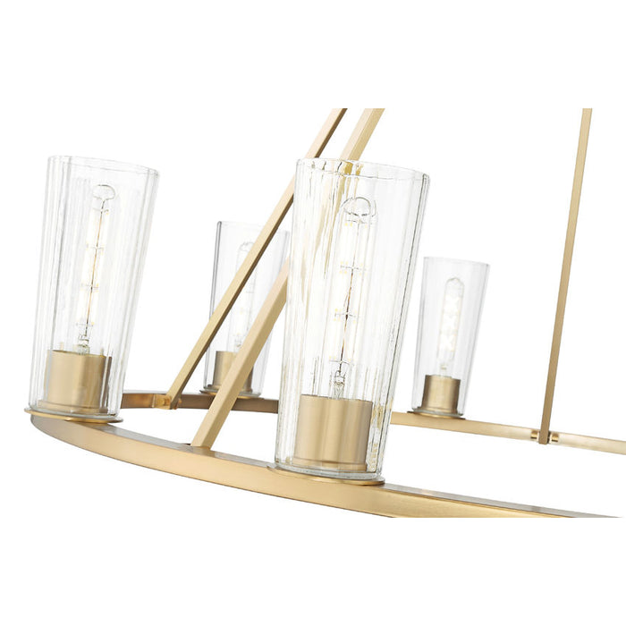 Z-Lite Titus Chandelier Modern Gold 10 Light 826-10MGLD | theLightShop