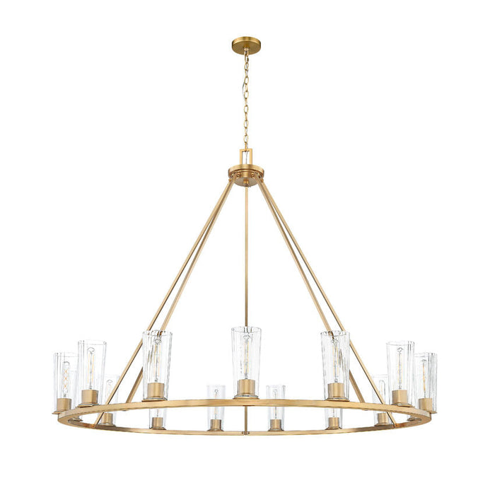 Z-Lite Titus Chandelier Modern Gold 15 Light 826-15MGLD | theLightShop