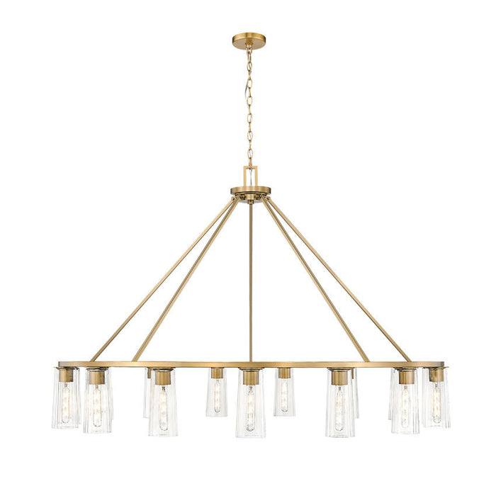 Z-Lite Titus Chandelier Modern Gold 15 Light 826-15MGLD | theLightShop