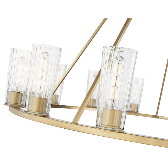 Z-Lite Titus Chandelier Modern Gold 15 Light 826-15MGLD | theLightShop