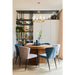 Z-Lite Titus Chandelier Modern Gold 6 Light 826-6MGLD | theLightShop