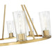 Z-Lite Titus Chandelier Modern Gold 8 Light 826-8MGLD | theLightShop