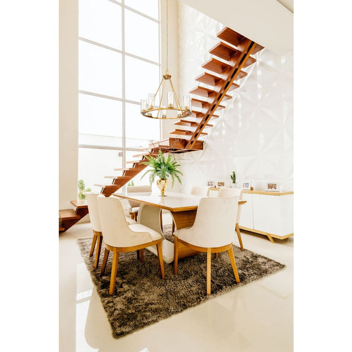 Z-Lite Titus Chandelier Modern Gold 8 Light 826-8MGLD | theLightShop