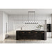 Z-Lite Titus Linear Pendant Matte Black 7 Light 826-7L-MB | theLightShop