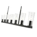 Z-Lite Titus Linear Pendant Matte Black 7 Light 826-7L-MB | theLightShop