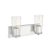 Z-Lite Titus Vanity Brushed Nickel 2 Light 826-2V-BN | theLightShop