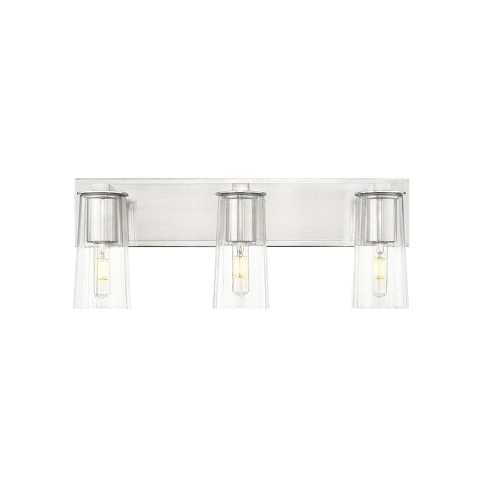 Z-Lite Titus Vanity Brushed Nickel 3 Light 826-3V-BN | theLightShop