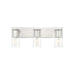 Z-Lite Titus Vanity Brushed Nickel 3 Light 826-3V-BN | theLightShop