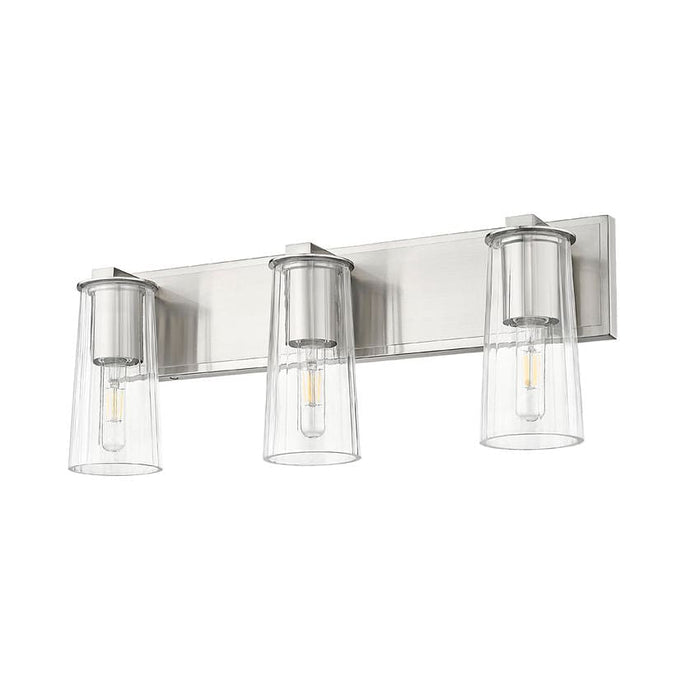 Z-Lite Titus Vanity Brushed Nickel 3 Light 826-3V-BN | theLightShop