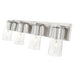 Z-Lite Titus Vanity Brushed Nickel 4 Light 826-4V-BN | theLightShop