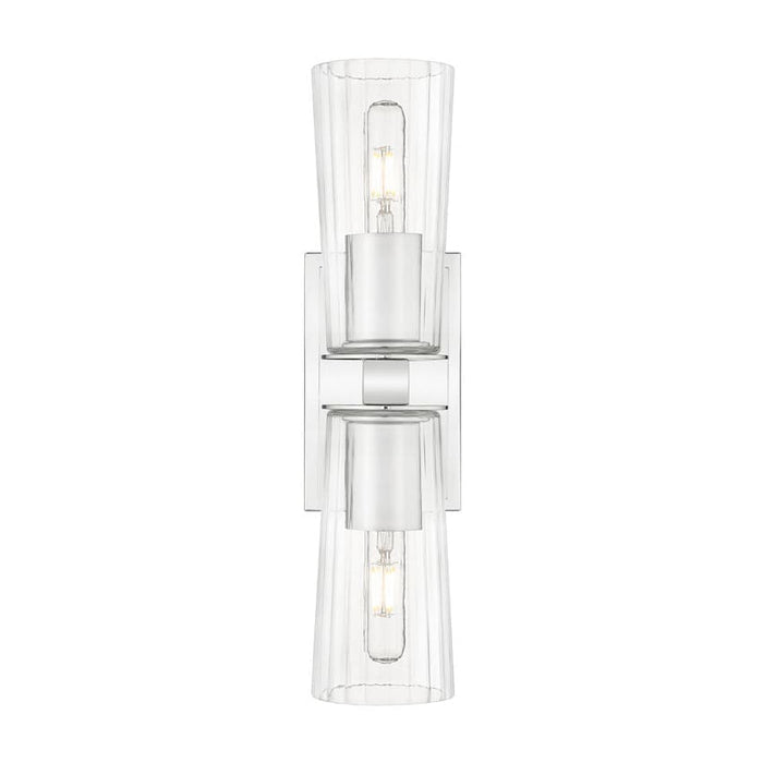 Z-Lite Titus Vanity Chrome 2 Light 826-2V-CH | theLightShop