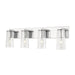 Z-Lite Titus Vanity Chrome 4 Light 826-4V-CH | theLightShop