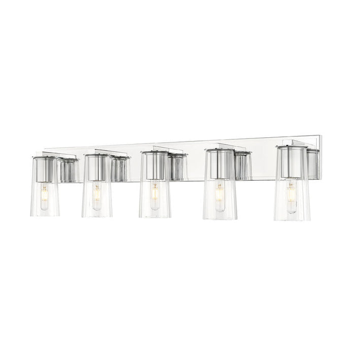 Z-Lite Titus Vanity Chrome 5 Light 826-5V-CH | theLightShop