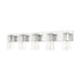 Z-Lite Titus Vanity Chrome 5 Light 826-5V-CH | theLightShop