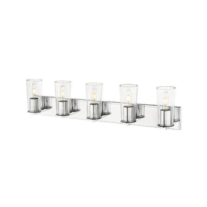 Z-Lite Titus Vanity Chrome 5 Light 826-5V-CH | theLightShop