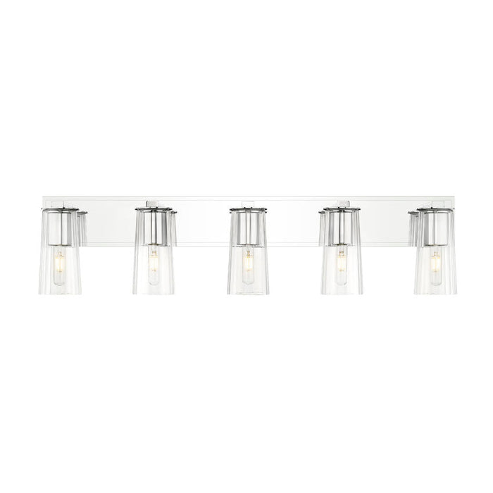 Z-Lite Titus Vanity Chrome 5 Light 826-5V-CH | theLightShop