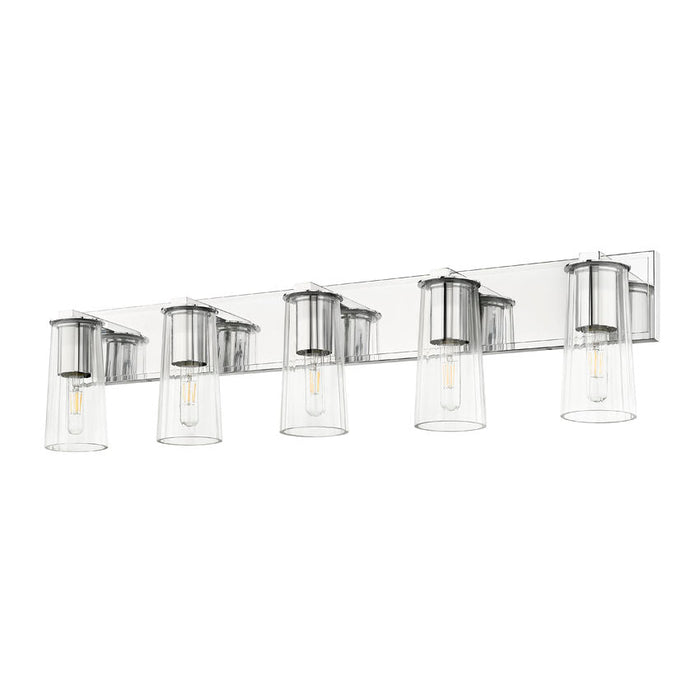 Z-Lite Titus Vanity Chrome 5 Light 826-5V-CH | theLightShop