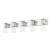 Z-Lite Titus Vanity Chrome 5 Light 826-5V-CH | theLightShop