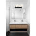Z-Lite Titus Vanity Matte Black 3 Light 826-3V-MB | theLightShop