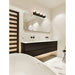 Z-Lite Titus Vanity Matte Black 4 Light 826-4V-MB | theLightShop
